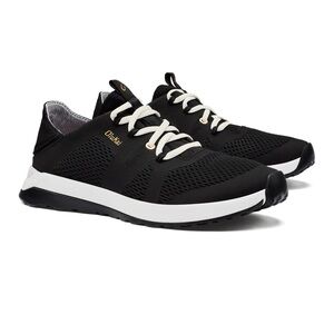 OluKai Women’s Black and White Sneakers